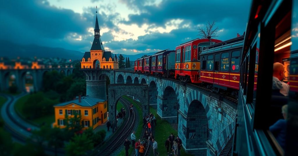 “Embark on a Spectacular Train Adventure through 83 Stunning Bridges in Europe”