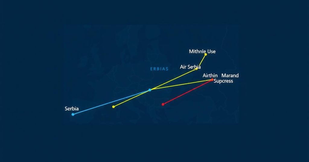 Air Serbia Takes Off with New Flight Route to Nice on the French Riviera